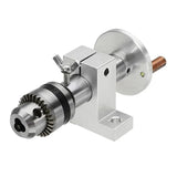 Live Center Head With Chuck Diy Accessories For Mini Lathe hine Revoing Centre Woodworking Tool