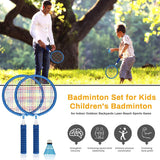 Set Kids Children's Badminton Toys For Indoor Outdoor Backyards Lawn Beach Sports Game