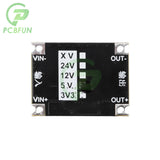 DC-DC Step Down Buck Supply Module DC 5.5V-36V input to 3.3V 5V 12V Output 3A 8W Converter High Power Board