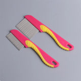 30pcs Pet Dog Cat Grooming Comb Stainless Steel Needle Anti Lice Combs Deworming Hair Brush Flea Stain Remover Pets Supplies