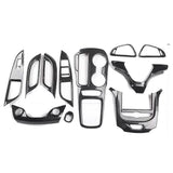 11pcs For Chevrolet Cruze 2017-2019 Carbon Fiber Interior Decoration Trim Kit
