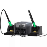 A210 Intelligent Soldering Station with Double C210 Tips Holder Welding Rework Platform for Phone PCB BGA Repair Tool