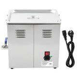 15L Stainless Steel Ultrasonic Cleaner with Digital LED Timer Heater for Jewelry Glasses Metal Parts