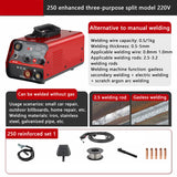 Household 220V Gasless Secondary All-In-One Carbon Dioxide Protected Small Stainless Steel Plate Welding hine