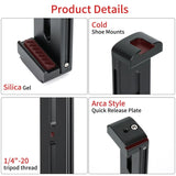 All Metal Tablet Computer Universal Desktop Support Stand Live Fixed Clip Assistant Tools Mobile Phone Holder