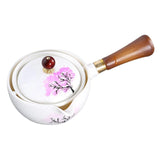 Porcelain Chinese fu Portable Teapot Set with 360 Rotation Maker Heat-resistant Tea Pot Gift For Christmas