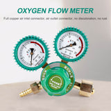 Gas Bottle Regulators O2 Reducing Pressure Inhaler Acetylene Double Gauge Oxygen Tank Regulator