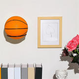 5Pcs Ball Holders Football Display Stands Basketball Storage Racks Soccer Wall Mounted Shelf
