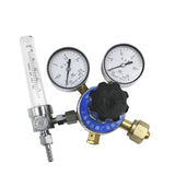 YQSL-731L nitrogen argon helium standard mixed gas dual gauge with w meter pressure reducer vae