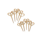 1-30 Love Hollow Digital Seat Flower Place Wooden Wedding Table Number Card Durable Easy To Use