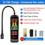 ZL73B Leak Detector 50-10000ppm Rechargeable Sound Alarm Combustible Flammable Natural Methane Liquefied Gas Analyzer