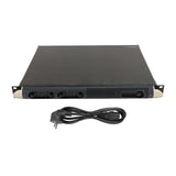 1U 4 Channel PA DJ Power Amplifier 4x1150W 4 Ohm Class D High Performance Digital Stereo Amplifier for Concerts Events Meetings Families 220V EU Plug