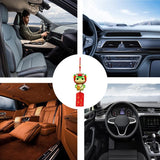 Car Decoration Chinese Rearview Traditional 2025 Year Of The Snake Hangable Pendant Creative Auto