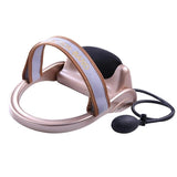 Manual cervical tractor convenient household care pillow neck relaxation massage hine