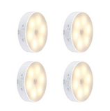 LED night light with motion sensor, wall mounted wardrobe charging light, 400mAh