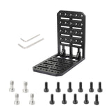 Cheese Plate L Type Extension Mounting Platform With 1/4Inch 3/8Inch Thread Holes For Camcorder Camera Accessories