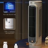 Multifunctional Electric Wireless Portable Home Quiet Ventilator Desktop Bladeless Towers Fan Conditioning Air Cooler