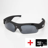 Fashion Sun Glasses With Camera 1080p Wide Angle Outdoor Video Recording Eye Cam Glasses Sports Smart Sunglass Video Camera