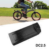 Secure Bike Battery Box Ebike Holder Case, Large Capacity, Perfect for Electric Vehicles, Black PVC Material