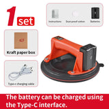 Heavy Duty Industrial 8 Inches Air Pump Tile Glass Electric Vacuum Suction Cup Automatic Monitoring Oir Pressure