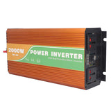 2000W Pure Sine Wave DC12V DC24V Input to Output 220V Voltage Converter Power Transformer for Car