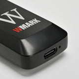 2024 New WMARK NG-NT002 Mini Nose Hair Trimmer Rechargeable 10000 RPM Motor Speed, Type-C USB Charge