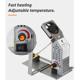 220V 10W Mini Electric Thermal hine Temperature Adjustment with Blade Cutting Tool Nylon Satin Heating Ribbon
