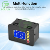 Digital Delay 110V 220V 1.37 Inch LCD Display Microcomputer Time Controller 10A Adjustable Timing Relay Switch