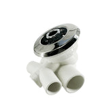 90mm Cover 32mm Massage Chromed PVC Straight Type Bathtub Bubble Hot Tub Water Jet Nozzle