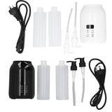 Heater LED Toucreen Temperature Adjustable Portable Massage Oil Lotion Bottle Warmer AU Plug 100‑240V