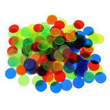 100pcs Montessori Learning Education Math Toys Color Plastic Coin Bingo Chip Children Kids Classroom Supplies