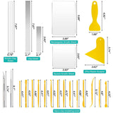 23Pcs Polymer Cutter Tools,Clay Roller,Sheet,Scraper Backing Board,Polymer Clay Shaping Sculpting For DIY Craft