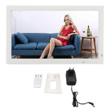 Digital Photo Frame 24 Inch Body Sensing HD Video Music Playback Electronic Picture Frame with Clock Calendar 100?240V EU Plug