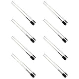Details of the silver UHF SL-16 PL-259 mobile car radio antenna
