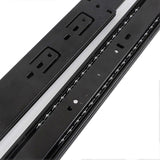 10 Pairs 22 Inch Drawer Slides Ball Bearing Sliding Guide Rails with Screws Detachable Nylon Buckle