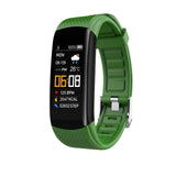 C5S Color Screen Watch Sports Heart Rate Monitoring Alarm Clock Weather Waterproof Pedometer Smart Reminder Bracelet