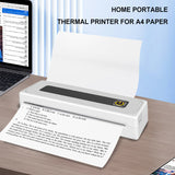Wirelessly 200dpi BT Sticker With Roll Paper Portable Pocket Thermal Printer for Journal Photos Notes