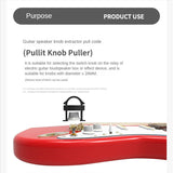 Guitar Pullit Knob for Luthier Repair Tool Knobs Bushes Puller ToolS Black