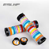 ELSNF Alloy Bilateral Lock Anti-skid Bicycle Handlebar Silica Gel Grips Wrap-Around Soft EVA Bike Accessorie
