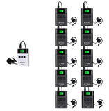TT122 Explainer Set Multi person Team with Charging Box Tour Guide Conference Explanation Museum
