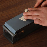 Nattools Fixed Angle Sharpener Grinder Width 36MM Leather Knife Grinding Auxiliary Tools DIY Leathercraft