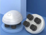 Electric Head Anti Stress Whole Body Massage Instrument Intelligent LCD Waterproof Rechargeable Vibrating Massager