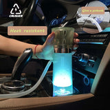 CRUSHER Portable Car LED Hookah Smoking Cup Plastic Grass Pipes For Party Travel кальян Narguile complete Cachimbas Kit