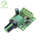 1.8-15V 2A Mini PWM DC Motor Governor Stepless Speed Regulator LED Dimmer Power Controller