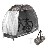 Outdoor Bike Tent 210D Oxford Fabric Waterproof Bicycle Storage Shed for Bikes
