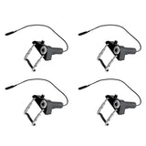 Portable Piezo Violin Pickup CV-19 with External Jack Mount