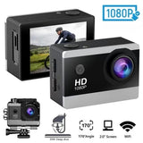 Action Camera HD 1080P Waterproof Helmet WiFi Bicycle Video Recording Cameras Outdoor Sport Camcorder