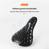 Saddle Silicone Soft Bicycle Seat Cover MTB Road Thickened Pad Outdoor Mountain Bike Cushion Cycg Accessory