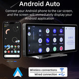 9.3Inch Car Multimedia Player with Optional Camera No Installation Required Support Wireless Carplay Android Auto Mirror k