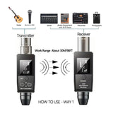 UHF Wireless System - For 48V Capacitive Microphone